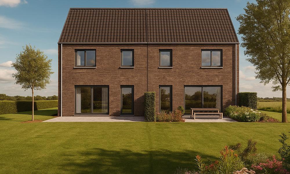 Nieuwbouwproject Lokeren (9160) - Welputstraat: Halfopen bebouwing lot 1